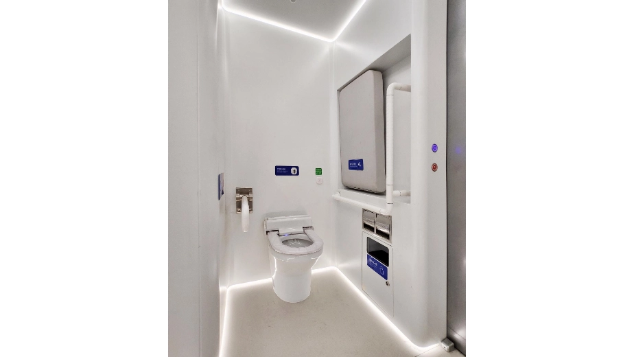 multi-user gender neutral toilet module