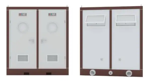 portable toilet for construction sites